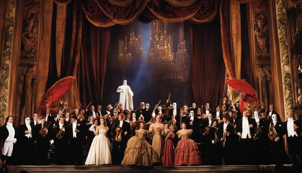 The Phantom of the Opera cast image